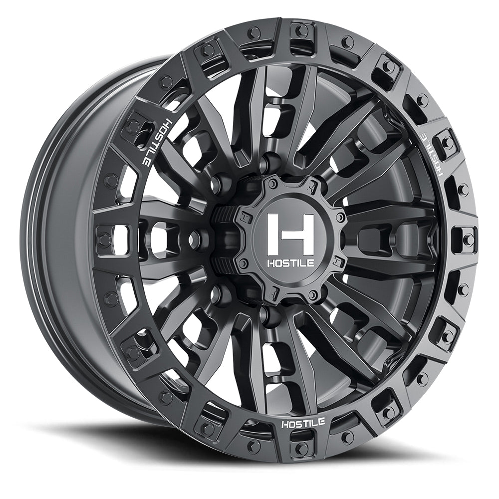 Hostile Crandon (Baja Series) 18x9, 8x170, ET12, CB125.2, Asphalt - H130-1890817055A
