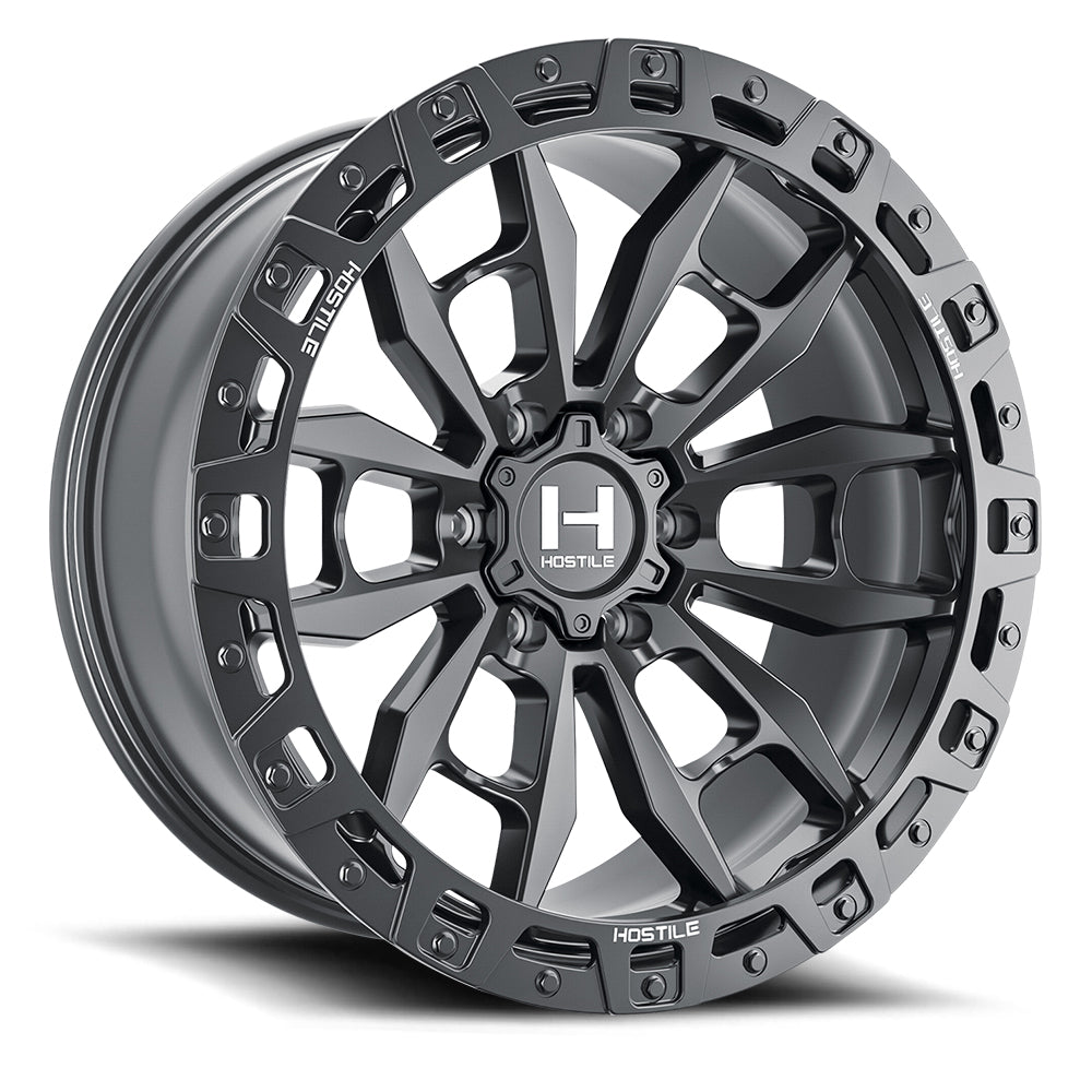 Hostile Crandon (Baja Series) 17x9, 5x127, ET-12, CB78.1, Asphalt - H130-1790512745A