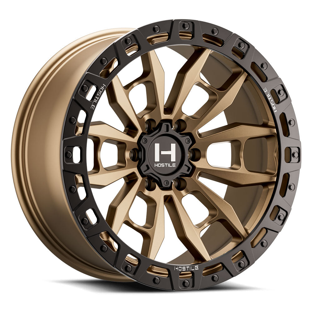 Hostile Crandon (Baja Series) 17x9, 5x127, ET0, CB78.1, Bronze - H130-1790512750Z