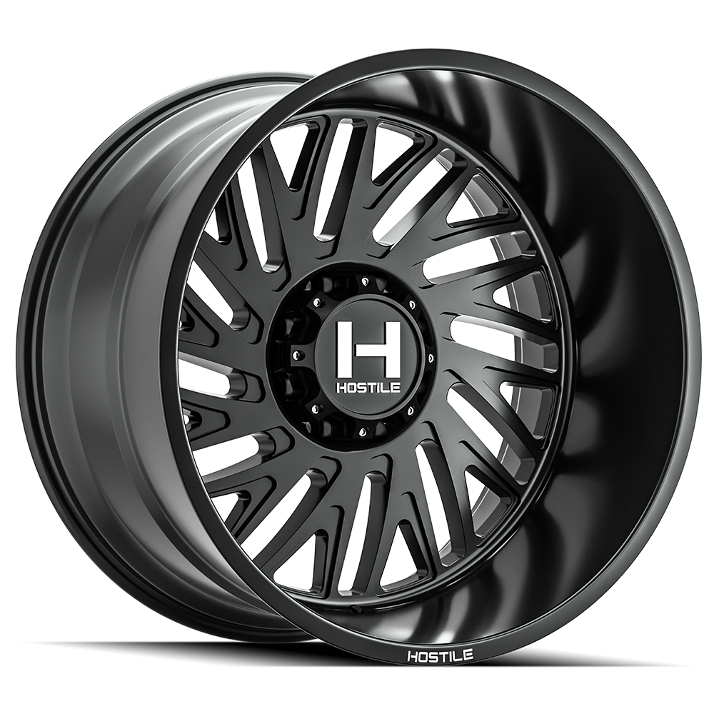 Hostile Syclone (Truck Series) 24x12, 8x180, ET-44, CB125.2, Asphalt - H131-2412818047BB