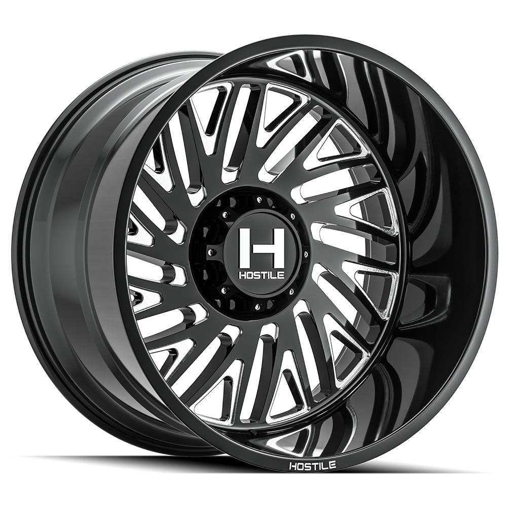 Hostile Syclone (Truck Series) 24x12, 8x180, ET-44, CB125.2, Blade Cut - H131-2412818047B