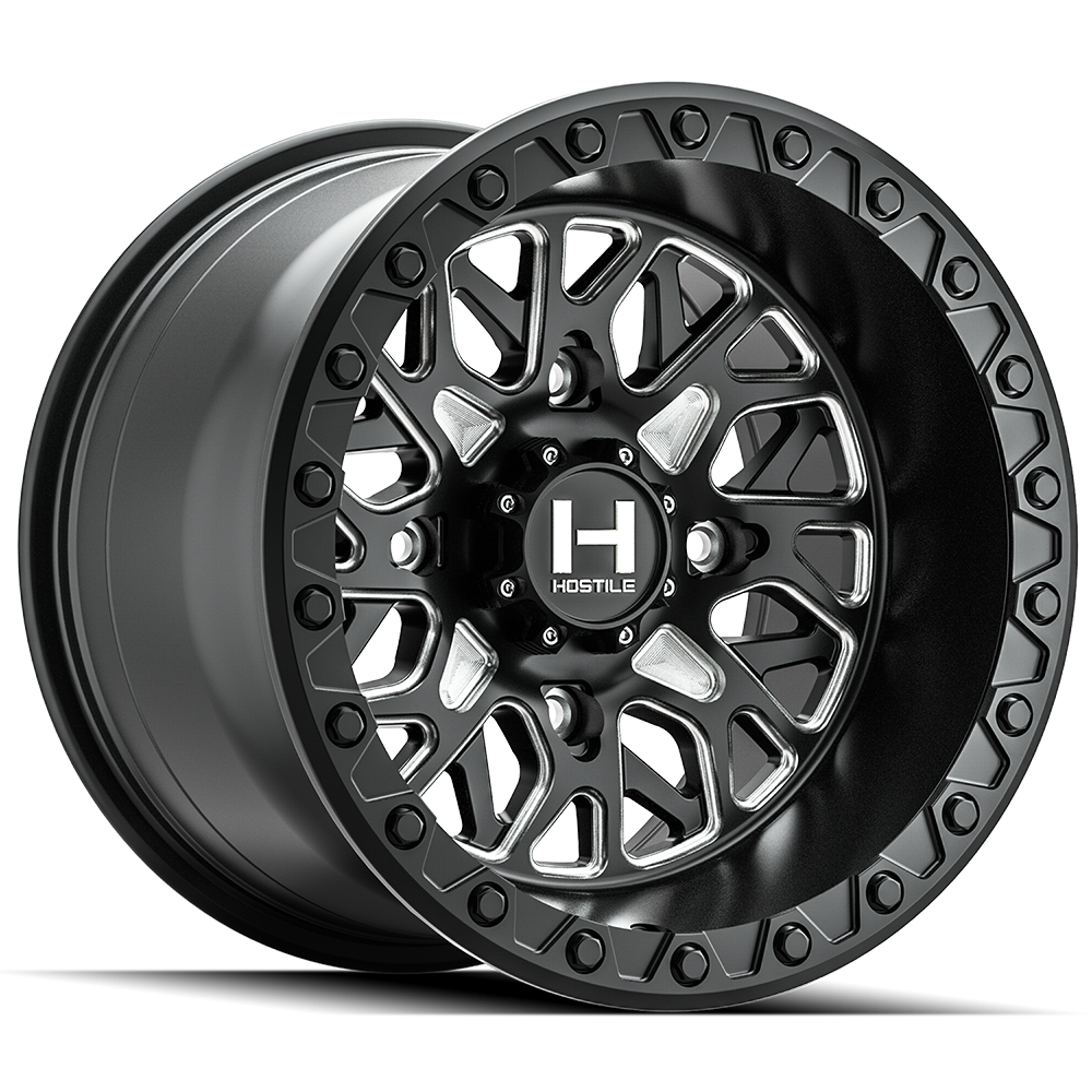 Hostile (UTV) Glamis, 15x10, 4x137, ET0, CB110.2, Blade Cut (Satin)