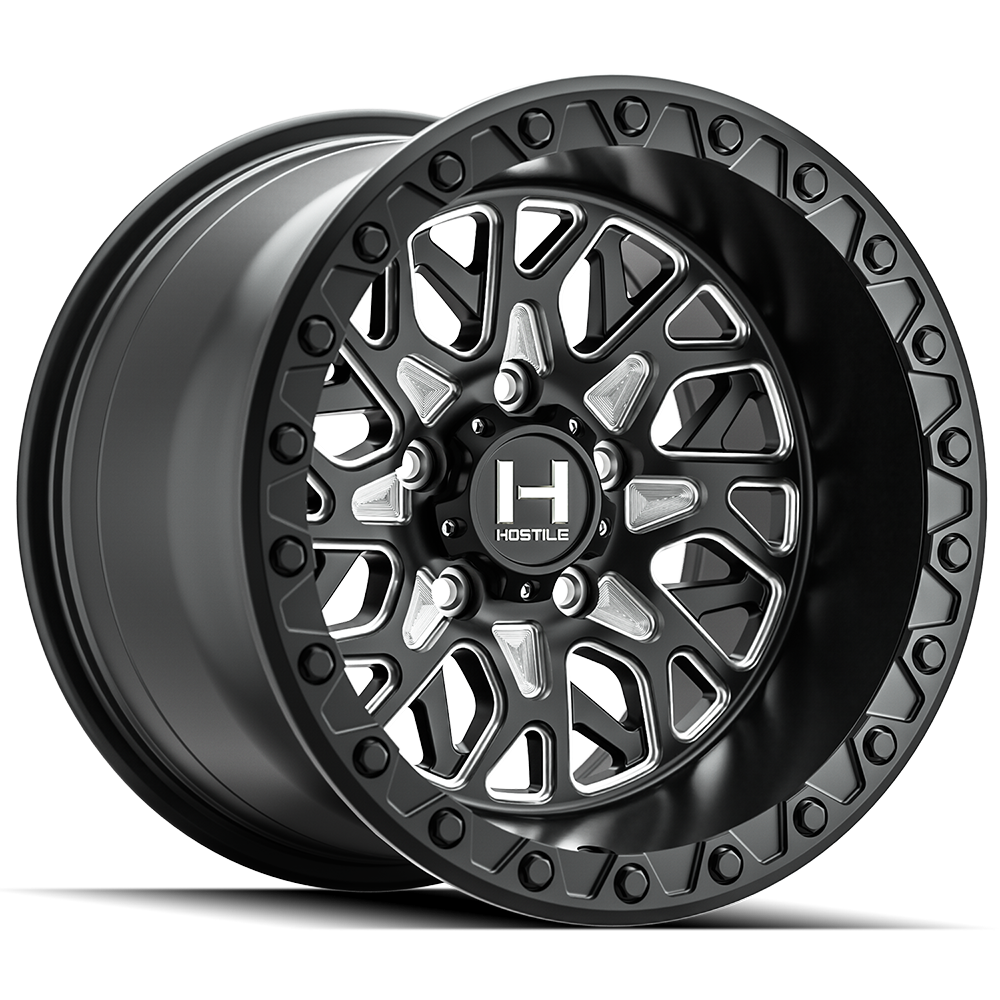 Hostile (UTV) Glamis, 15x8, 5x114.3, ET0, CB79.4, Blade Cut (Satin)