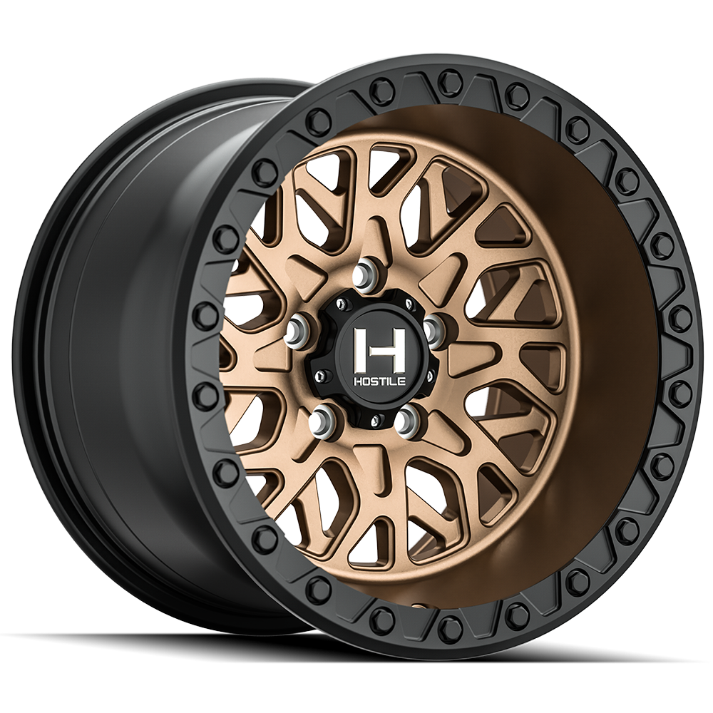 Hostile (UTV) Glamis, 15x10, 5x114.3, ET0, CB79.4, Bronze
