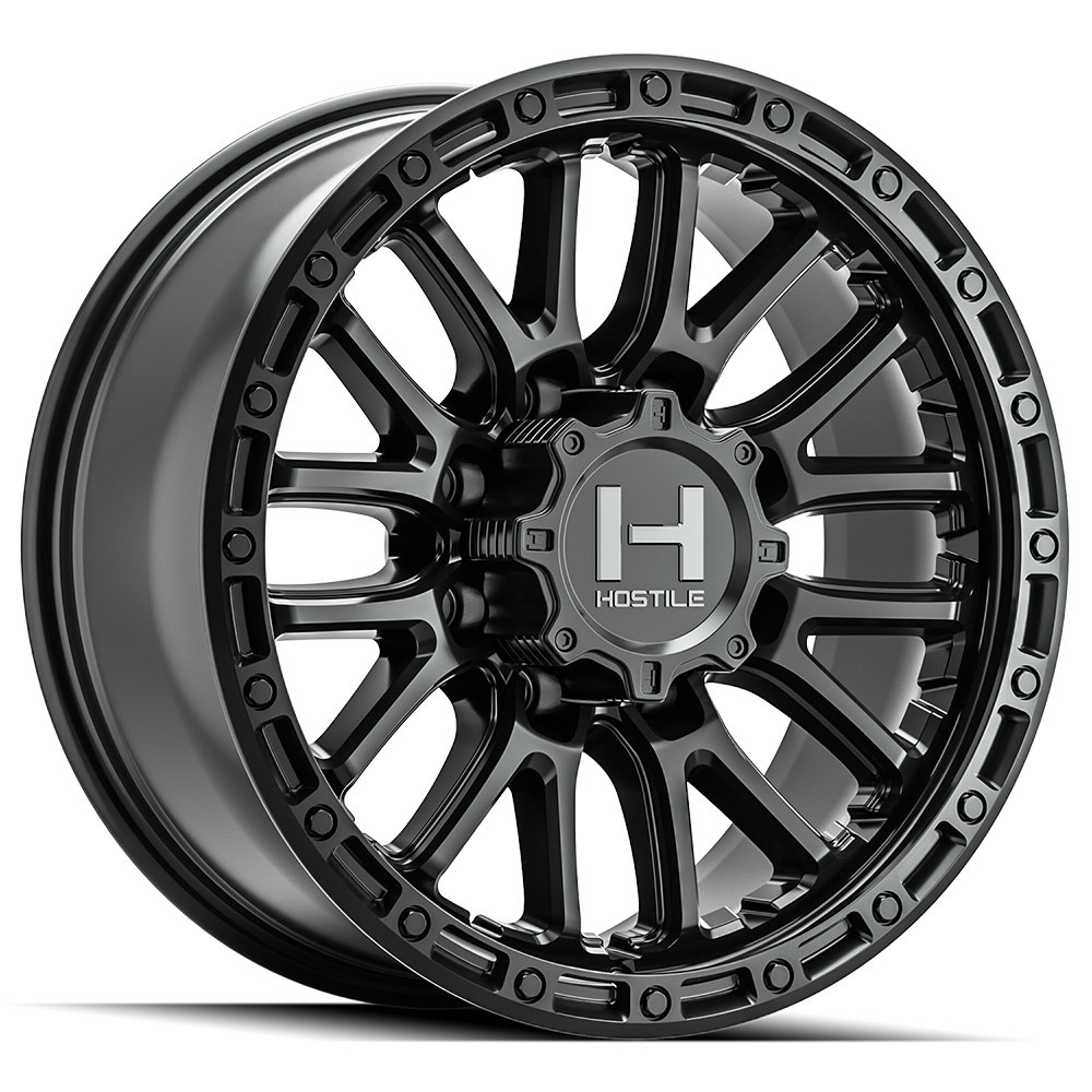 Hostile Ridgecrest (Desert Series) 20x9, 8x180, ET1, CB125.2, Asphalt - H135-2090818050A
