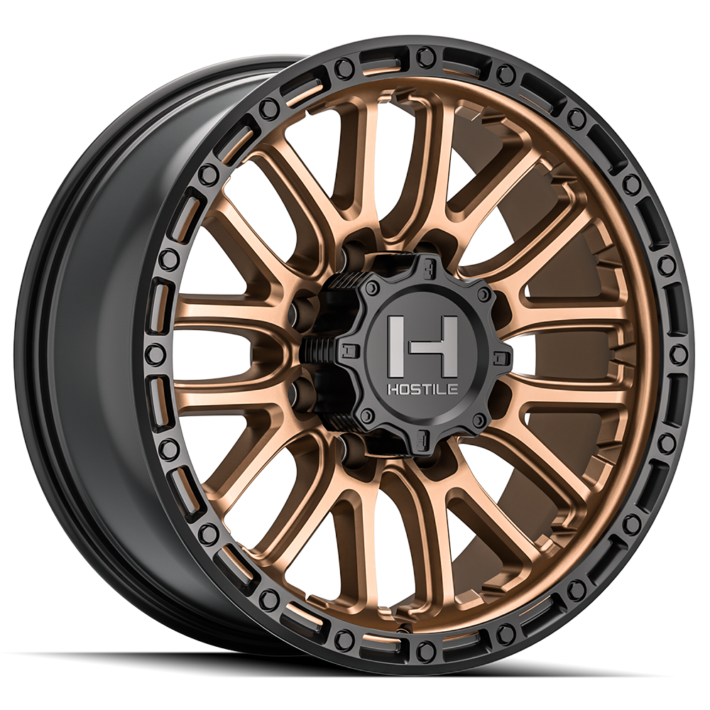 Hostile Ridgecrest (Desert Series) 20x9, 8x180, ET1, CB125.2, Bronze - H135-2090818050Z