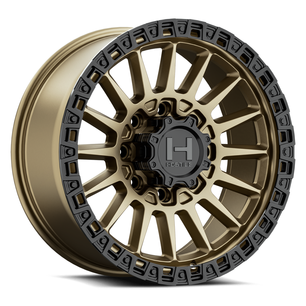 Hostile Battle (Desert Series) 20x9, 8x180, ET12, CB125.2, Bronze - H137-2090818055Z