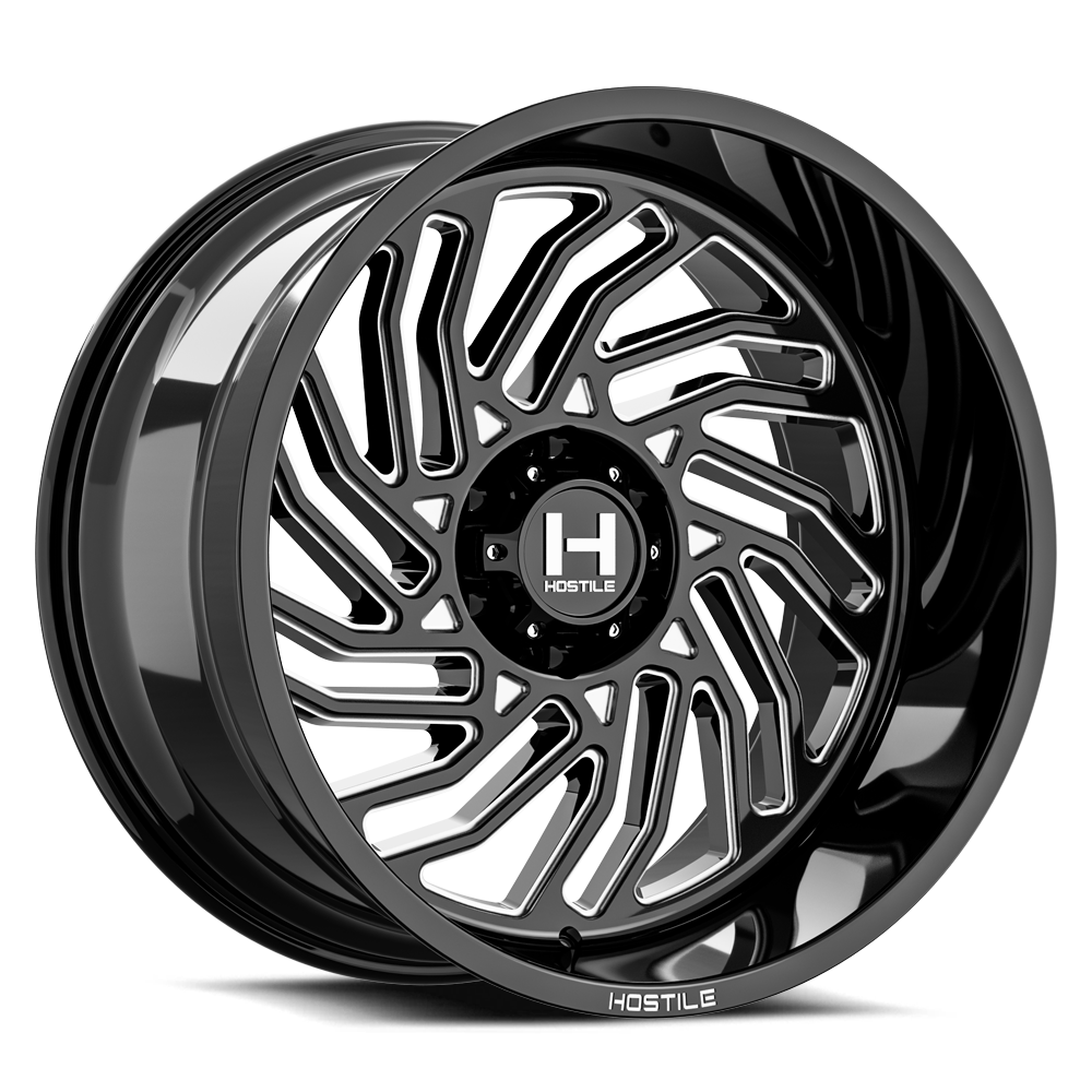 Hostile Twister (Truck Series) 20x9, 6x139.7, ET12, CB106.1, Blade Cut - H140-2090655055B