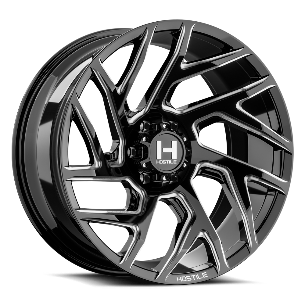 Hostile Vortex (Truck Series) 20x9, 6x139.7, ET0, CB106.1, Blade Cut - H141-2090655050B
