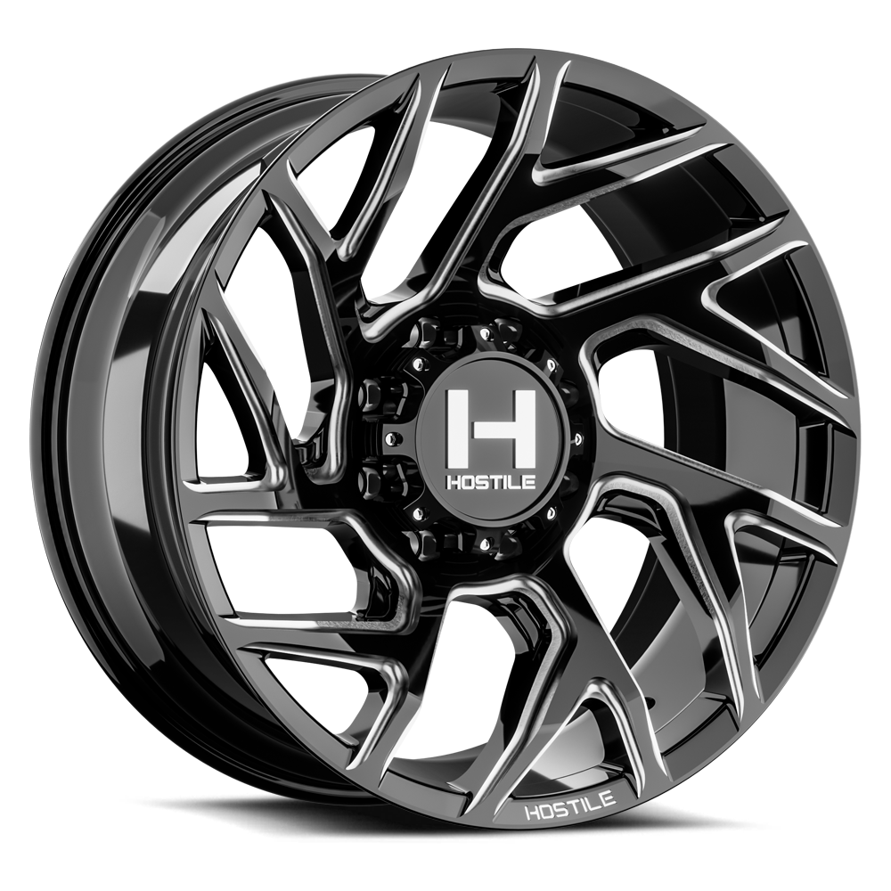 Hostile Vortex (Truck Series) 20x10, 8x180, ET-19, CB125.2, Blade Cut - H141-2010818047B