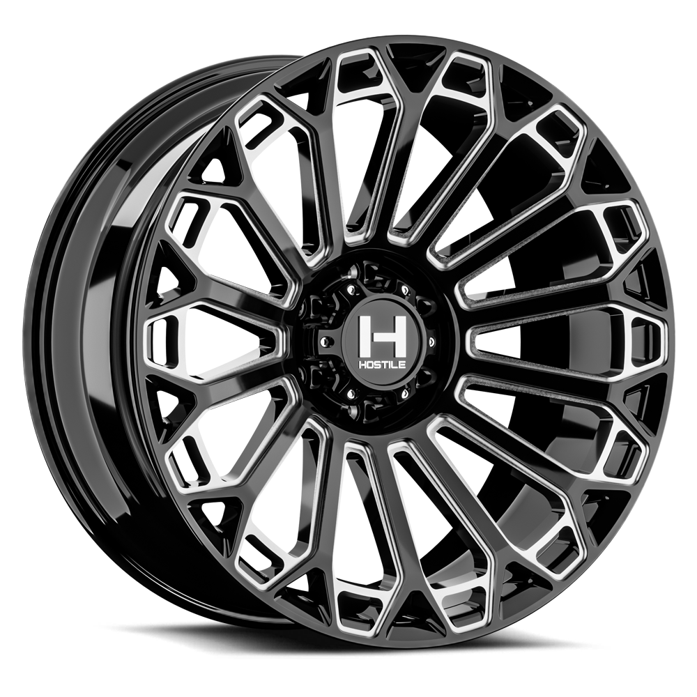 Hostile Warrior (Truck Series) 22x12, 6x135, ET-44, CB87, Blade Cut - H142-2212613547B
