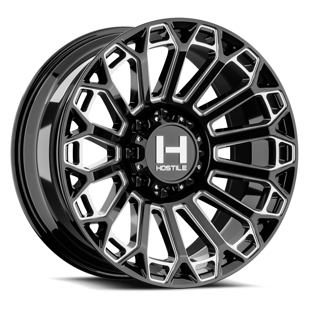 Hostile Warrior (Truck Series) 22x12, 8x170, ET-44, CB125.2, Blade Cut - H142-2212817047B