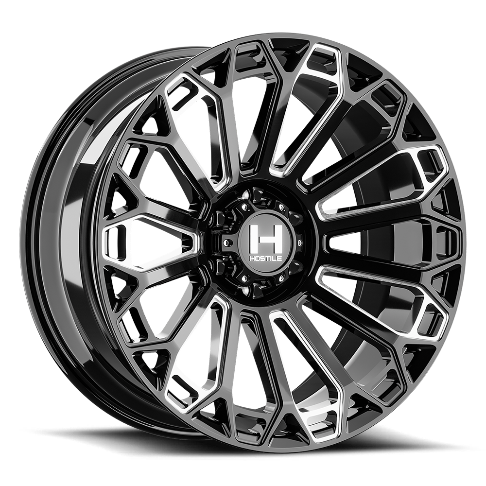 Hostile Warrior (Truck Series) 20x9, 6x139.7, ET12, CB106.1, Blade Cut - H142-2090655055B2