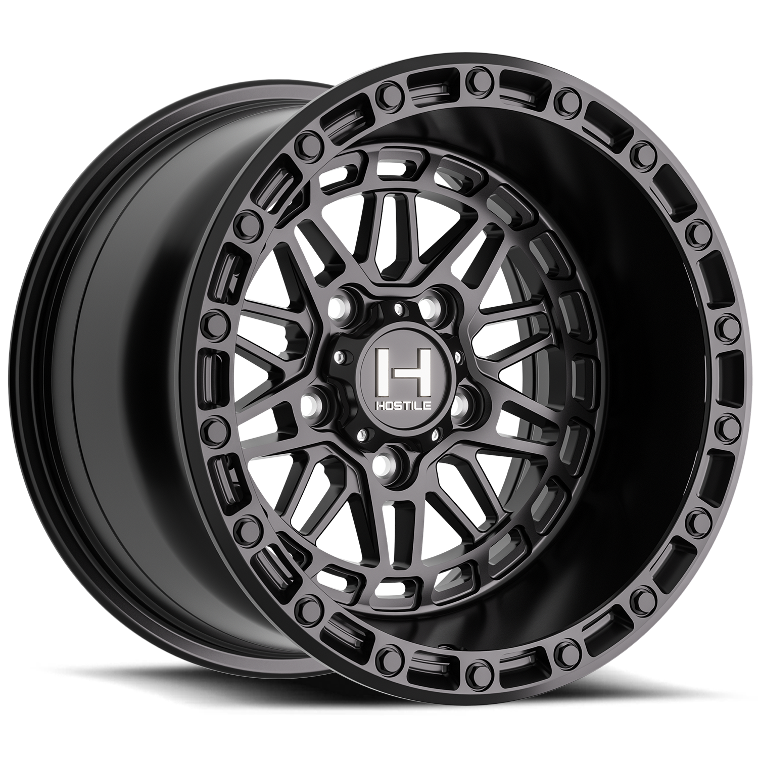 Hostile (UTV) Apex, 15x7, 5x114.3, ET13, CB79.4, Asphalt (Satin)