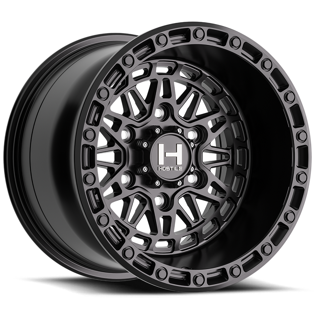 Hostile (UTV) Apex, 15x10, 6x139.7, ET0, CB96, Asphalt (Satin)