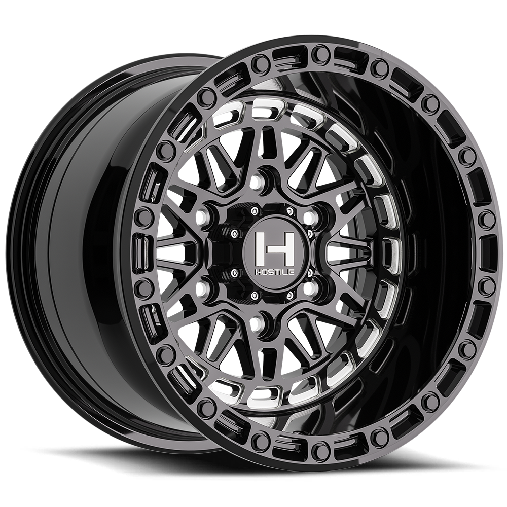 Hostile (UTV) Apex, 15x8, 6x139.7, ET0, CB96, Blade Cut (Gloss)