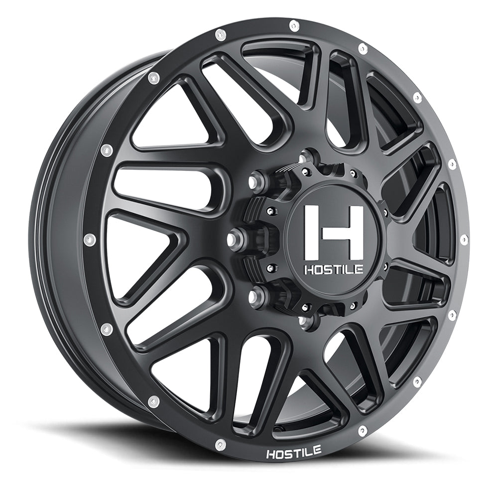 Hostile Sprocket (Dually Series) 20x8.25, 8x200, ET123, CB142.2, Asphalt H401-20828200+123BB