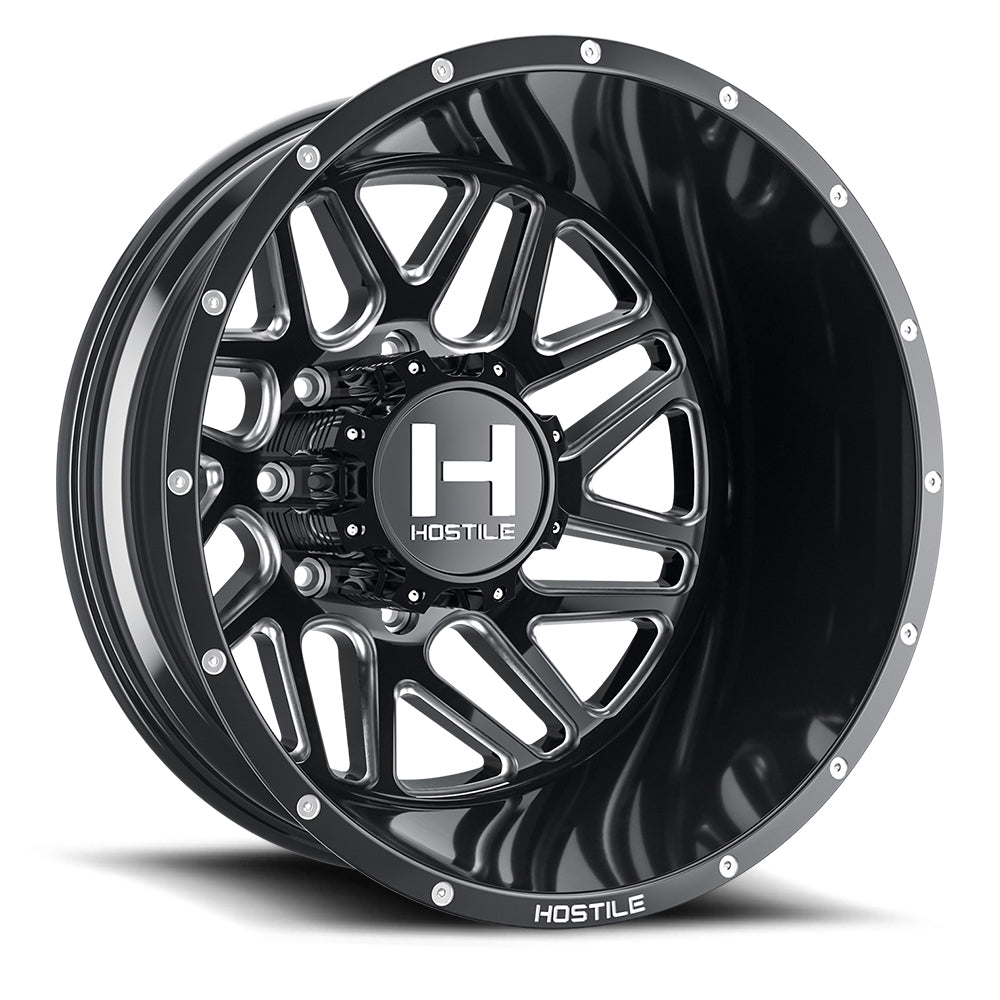 Hostile Sprocket (Dually Series) 20x8.25, 8x165, ET-221, CB121.6, Blade Cut H401-20828165-221B