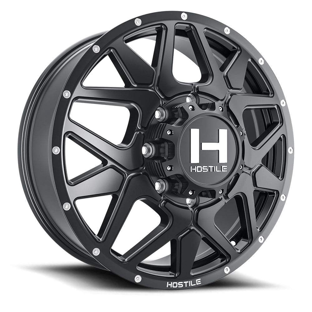 Hostile Diablo (Dually Series) 22x8.25, 8x210, ET123, CB154.3, Asphalt H402-22828210+123BB