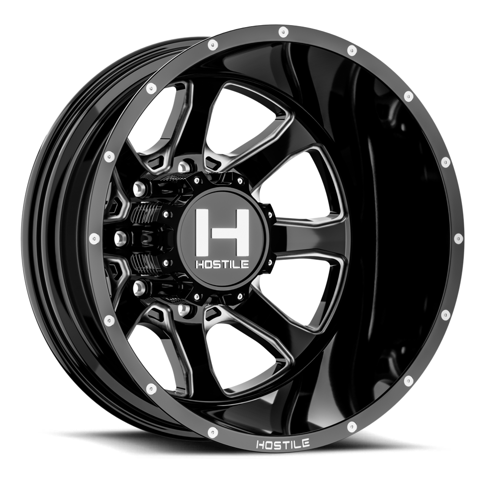 Hostile Kodiak (Dually Series) 20x8.25, 8x200, ET-221, CB142.2, Blade Cut - H403-20828200-221B