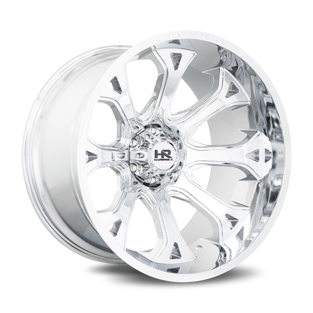 Hardrock Offroad BloodShot Xposed, 24x14, 6x135, ET-76, CB87.1, Chrome