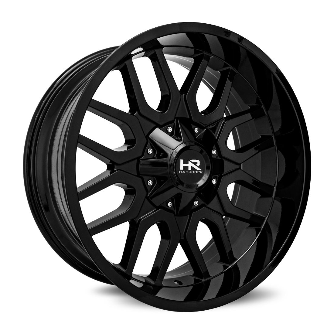 Hardrock Offroad Commander, 22x10, 8x165.1, ET-25, CB125.2, Gloss Black