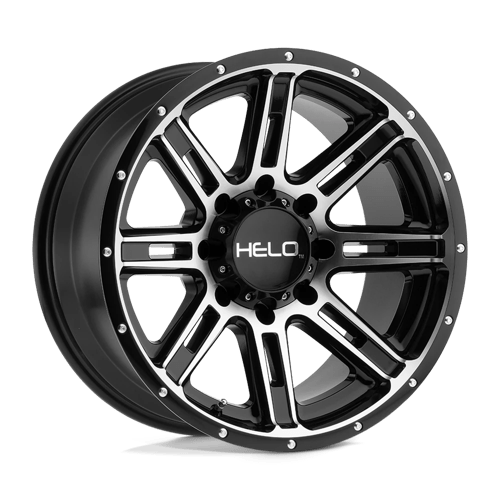 Helo HE900, 20X9, 6X139.7, ET0, CB106.1, GLOSS BLACK MACHINED