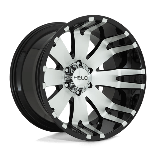 Helo HE917, 20X12, 5X139.7, ET-44, CB78.1, GLOSS BLACK MACHINED