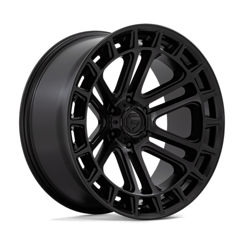 Fuel 1PC D718 HEATER, 22X10, 6X135, ET-13, CB87.1, MATTE BLACK