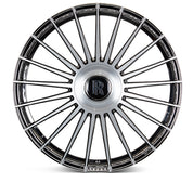 Vossen Wheels HF8, Flat Concave Profile, 22X9, 5x98 to 5x132, ET+15 to +50, CB54.1 to 84.1, Emc Polished / Brushed