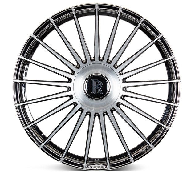Vossen Wheels HF8, Flat Concave Profile, 22X9, 5x98 to 5x132, ET+15 to +50, CB54.1 to 84.1, Emc Polished / Brushed