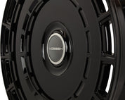 Vossen Wheels HF9, Deep Concave Profile, 22X9.5, 6x114.3 to 6x139.7, ET-10 to +36, CB54.1 to 108.1, Gloss Black