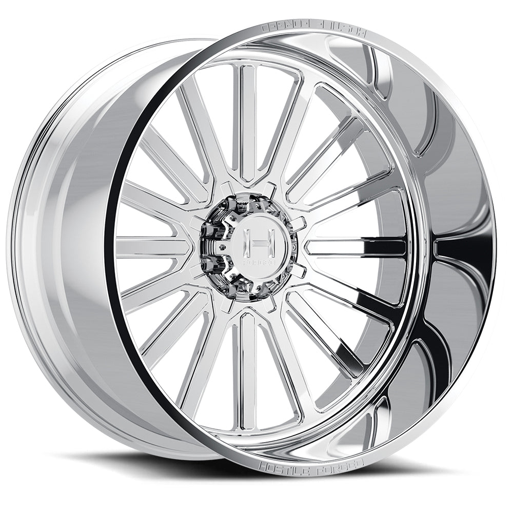 Hostile (Forged) Titan 30x16, 8x165, ET-101, CB125.2, Full polish - HF127-3016816545P