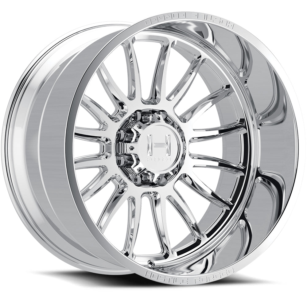 Hostile (Forged) Phantom 30x14, 8x165, ET-76, CB125.2, Full polish - HF15-3014816545P