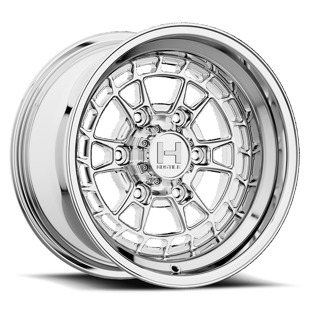 Hostile (UTV Forged) Rival, 15x12, 6x139.7, ET-38, CB77, Polished