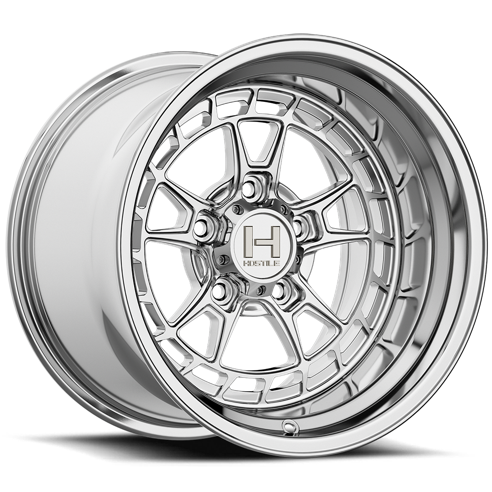 Hostile (UTV Forged) Rival, 15x12, 5x114.3, ET-38, CB79.4, Polished