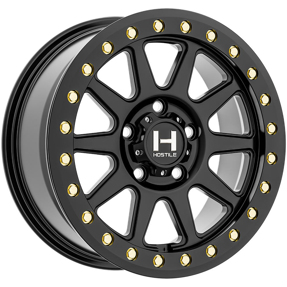 Hostile (UTV Forged) Baja-Beadlock, 15x6, 5x114.3, ET38, CB79.4, Asphalt
