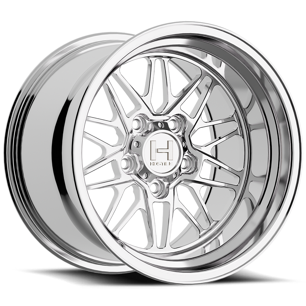 Hostile (UTV Forged) Gecko, 15x12, 5x114.3, ET-38, CB79.4, Polished