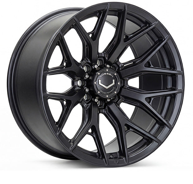Vossen Wheels HF64, Super Deep Concave Profile, 20X9, 8X165.1, ET18, CB125.1, Satin Black