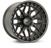 Vossen Wheels HFX1, Super Deep Concave Profile, 20X10, 8X165.1, ET-18, CB125.1, Matte Gunmetal