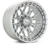 Vossen Wheels HFX1, Super Deep Concave Profile, 20X10, 8X165.1, ET-18, CB125.1, Silver Polished