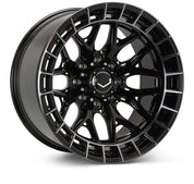 Vossen Wheels HFX1, Deep Concave Profile, 18X9, 8x165.1, ET0, CB125.1, Tinted Gloss Black