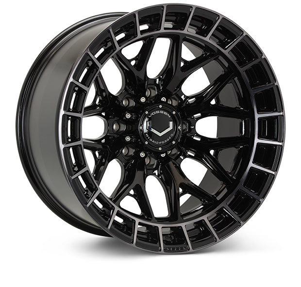 Vossen Wheels HFX1, Deep Concave Profile, 18X9, 8x165.1, ET0, CB125.1, Tinted Gloss Black