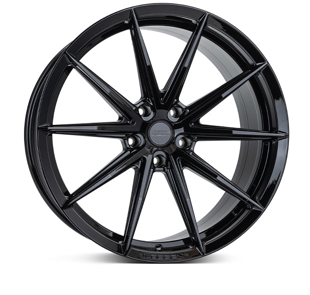Vossen Wheels HFX2, Deep Concave Profile, 24X10, 5x114, ET22, CB70.6, Gloss Black