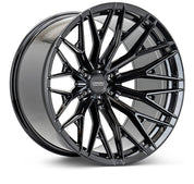 Vossen Wheels HFX6, Super Deep Concave Profile, 22X10, 6x139.7, ET-18, CB106.1, Gloss Black