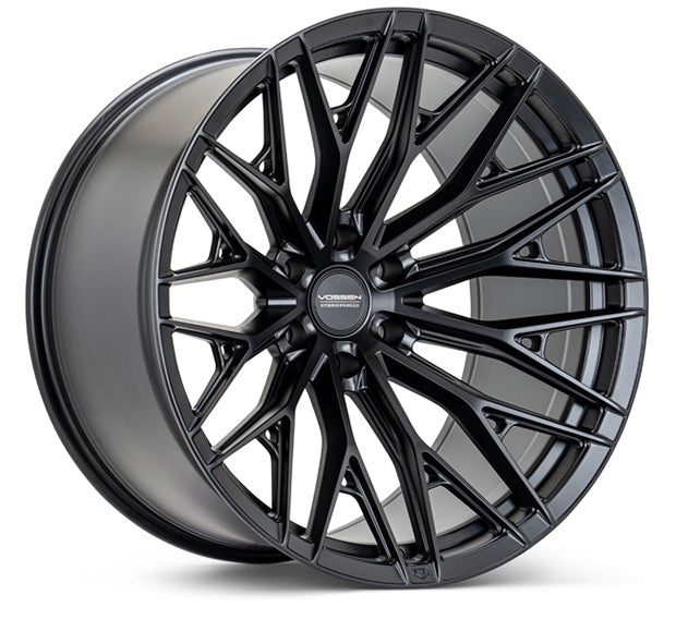 Vossen Wheels HFX6, Deep Concave Profile, 20X9.5, 6x139.7, ET15, CB106.1, Satin Black