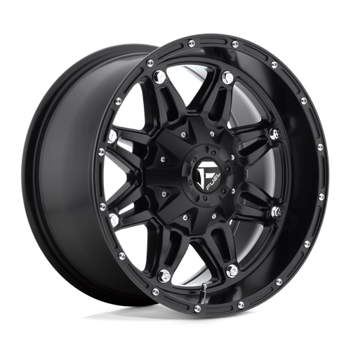Fuel 1PC D531 HOSTAGE, 17X9, 6X135/6X139.7, ET-12, CB106.1, MATTE BLACK