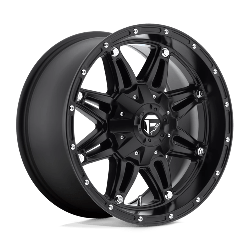 Fuel 1PC D531 HOSTAGE, 18X9, 6X135/6X139.7, ET-12, CB106.1, MATTE BLACK
