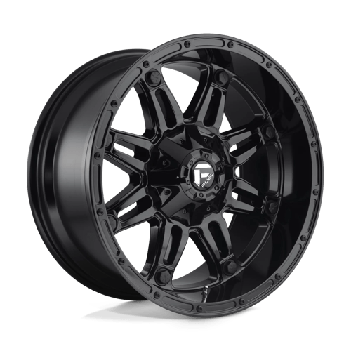Fuel 1PC D625 HOSTAGE, 20X10, 8X170, ET-18, CB125.1, GLOSS BLACK