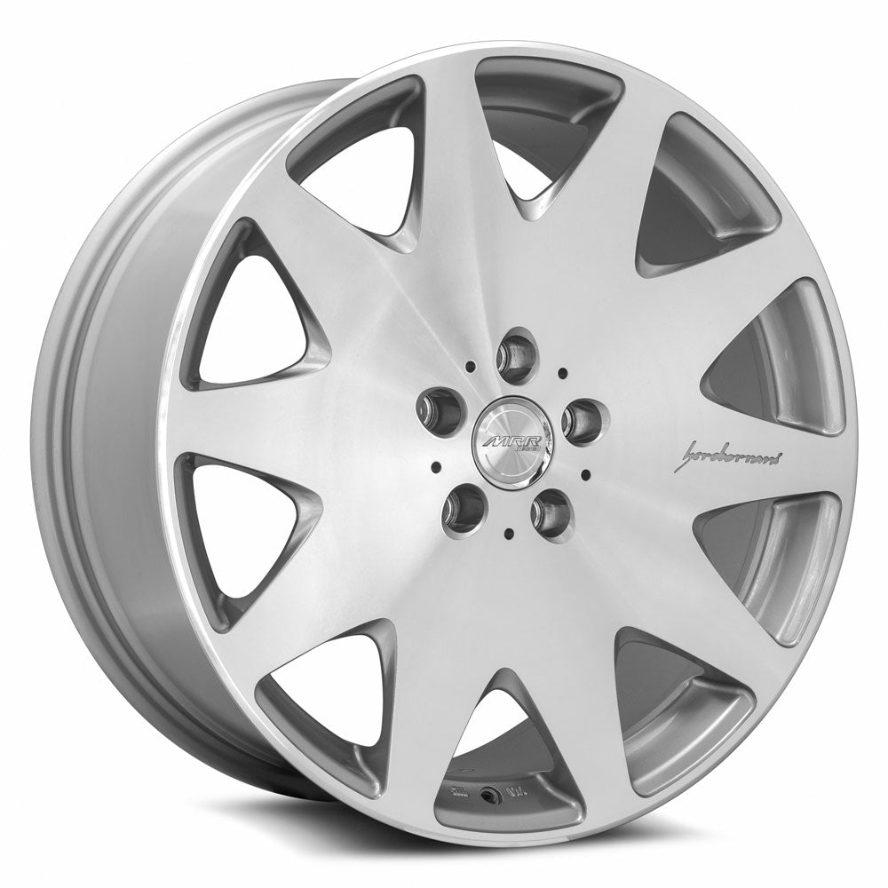 MRR HR3, 20x8.5, 5x120, ET20, CB72.6, Silver Machined Face